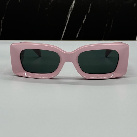 NEW VERSACE VE4474U 5485/87 PINK SQUARE WOMEN SUNGLASSES VERSACE VE4474U 548587 - Picture 4 of 12